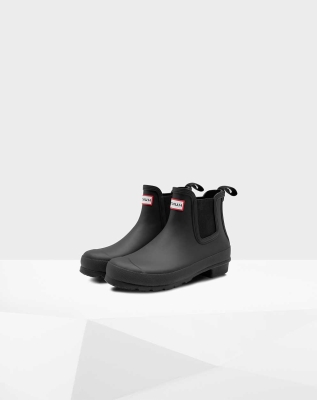 Women's Hunter Original Chelsea Boots Black | US8176432