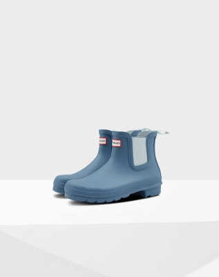 Women's Hunter Original Chelsea Boots Blue | US9714635