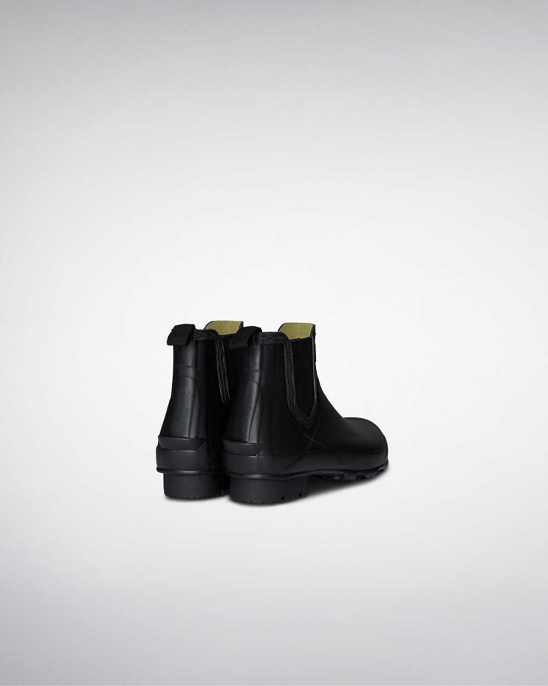 Men's Hunter Norris Field Chelsea Boots Black | US6480725