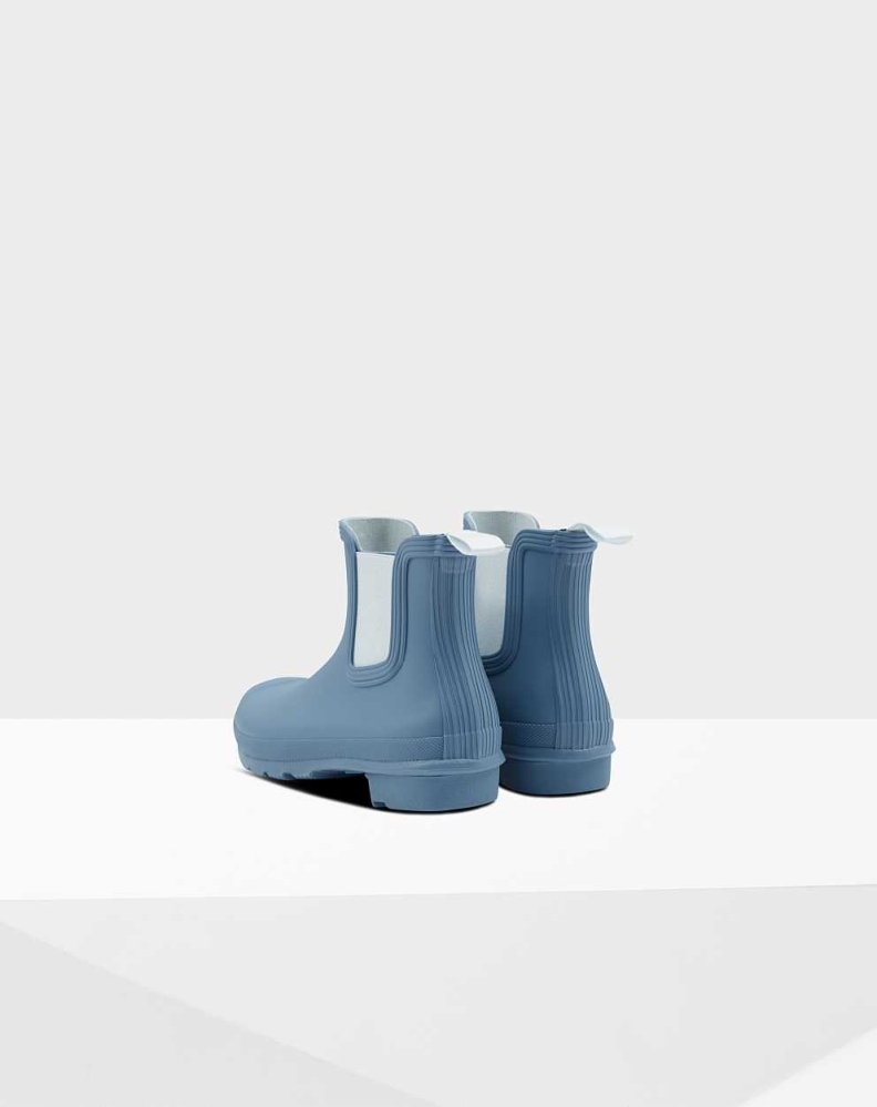 Women's Hunter Original Chelsea Boots Blue | US9714635