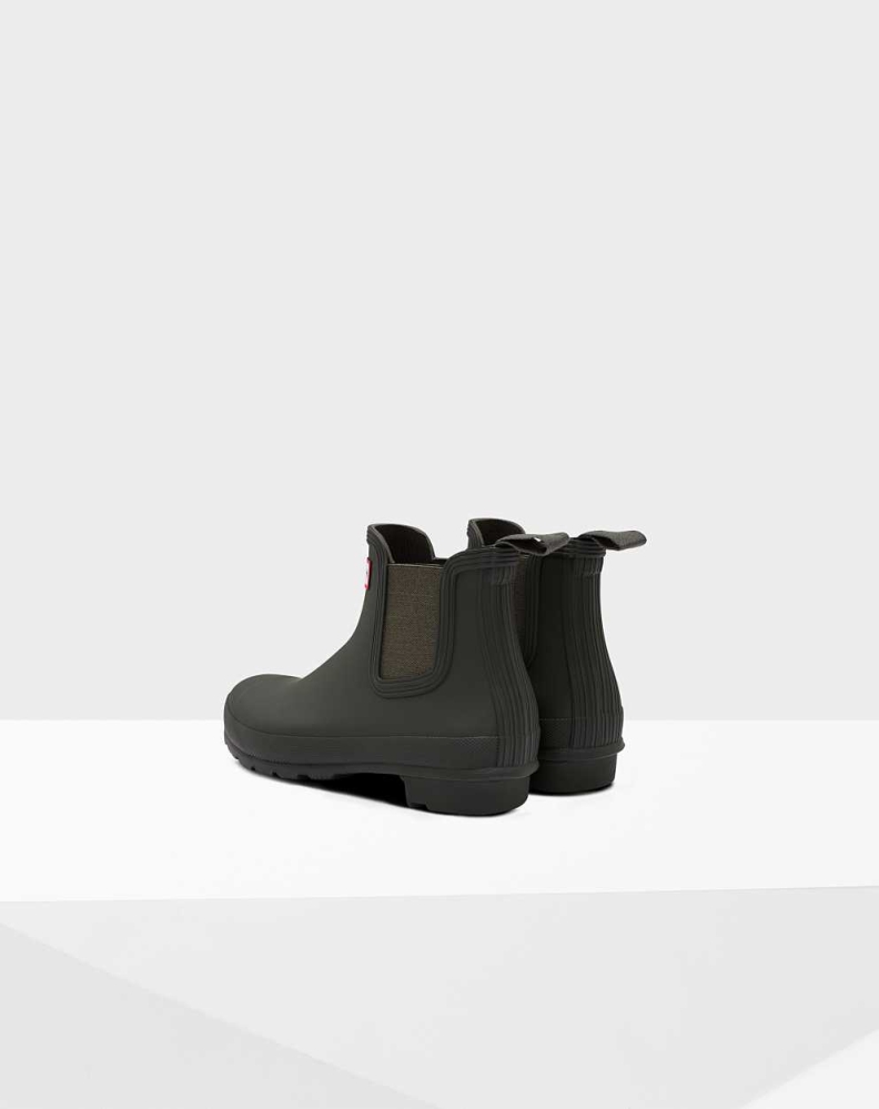 Women's Hunter Original Chelsea Boots Green | US9834670