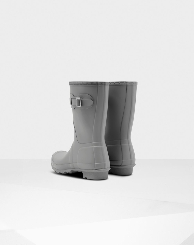 Women's Hunter Original Short Rain Boots Grey | US0984762