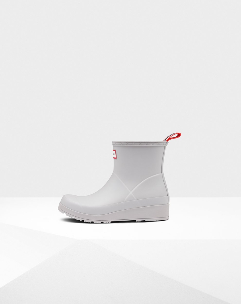 Women's Hunter Original Short Rain Play Boots Grey | US1387520