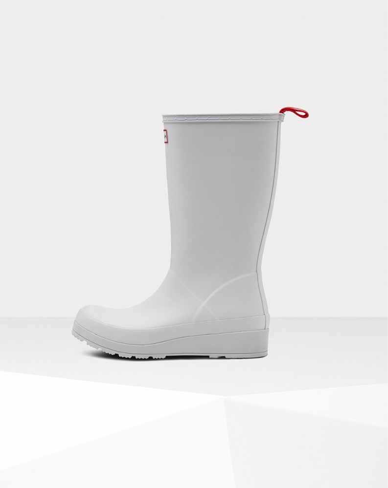 Women's Hunter Original Tall Rain Play Boots Grey | US7493052