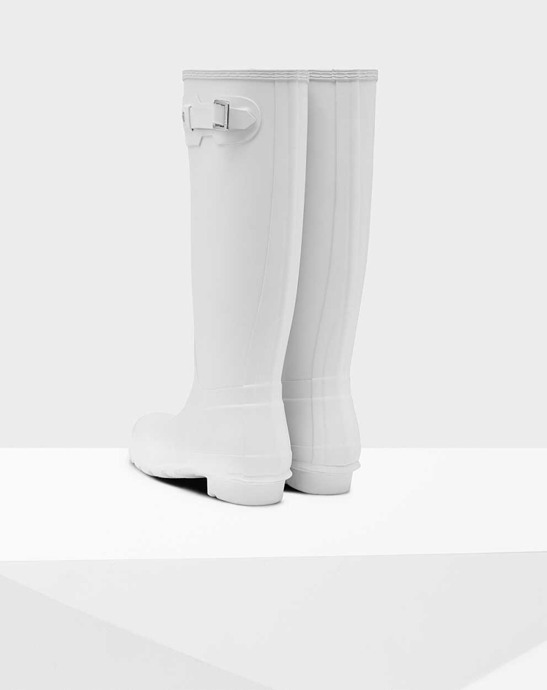 Women's Hunter Original Wellington Tall Rain Boots White | US6795803